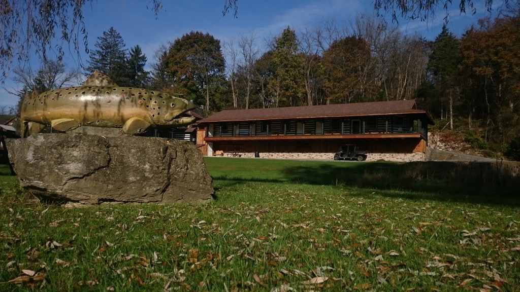 Central Pennsylvania Fly Fishing Lodge Hemlock Lodge Spruce Creek PA Trout Haven