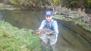 PA Fly Fishing spruce creek trout haven October