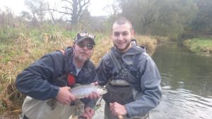 PA Fly Fishing spruce creek trout haven October