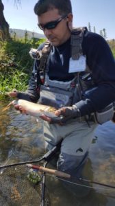 early morning streamer fishing spruce creek pa Trout Haven