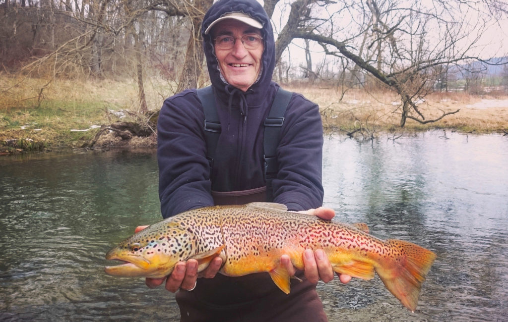 Biggest Wild Trout Pennsylvania Trout Haven Spruce Creek PA Guided Fly Fishing Trip