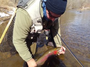 Winter Streamer Fishing in NJ