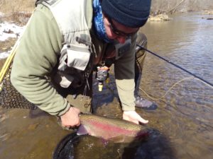 Winter Streamer Fishing in NJ