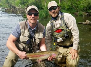 PA Fly Fishing Spring 2017 Spruce Creek Rainbow Trout