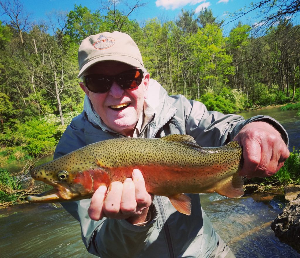 Early May Fly Fishing Pennsylvania Rainbow Trout 2017