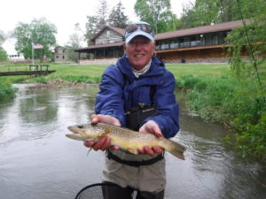 Fly Fishing Lodges in Central Pennsylvania Wild Brown Trout Spruce Creek PA
