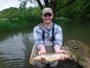 PA Fly Fishing Spring 2017 Spruce Creek Brown Trout