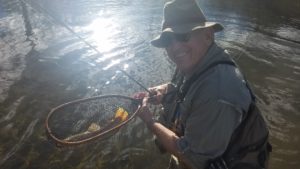 PA Fly fishing brown trout spruce creek trout haven