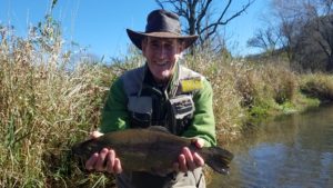 PA Fly fishing rainbow trout spruce creek trout haven