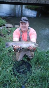 Early May PA fly fishing trout haven spruce creek