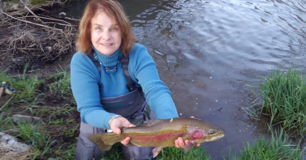 Early May PA fly fishing trout haven spruce creek