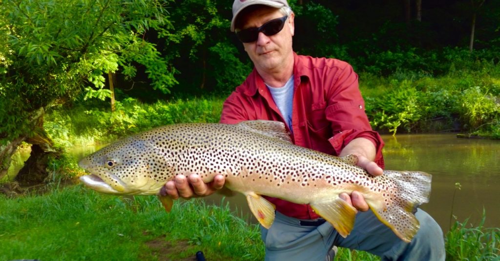 Spruce Creek PA Guided Fly Fishing Trip Trout Haven