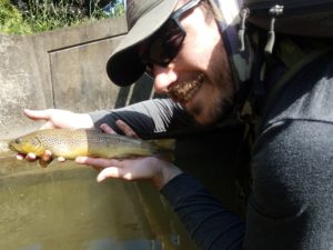 small stream fly fishing beating high water trout haven spruce creek