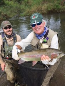 Small Stream Fly Fishing Beating High Water spruce creek trout haven Pennsylvania 