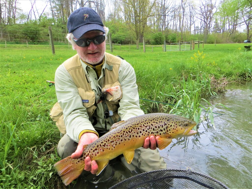 PA May fly fishing trout haven spruce creek