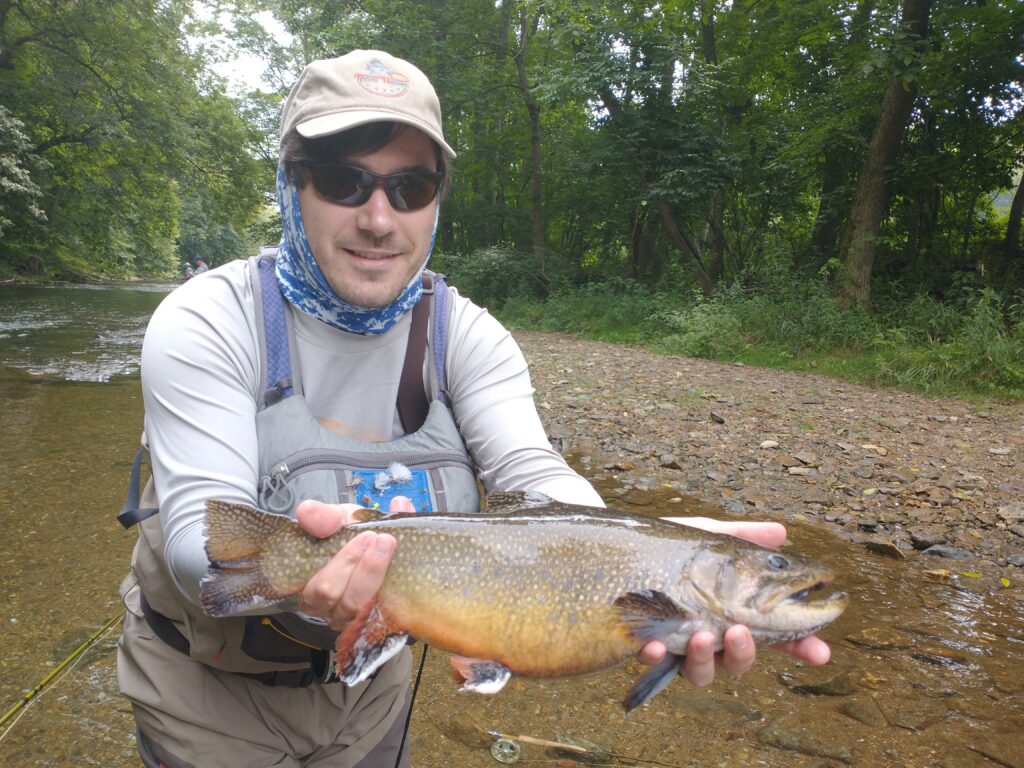 Best PA Summer Fly Fishing Trout Haven Little Lehigh Creek