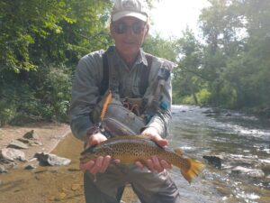 Best PA Summer Fly Fishing Trout Haven Little Lehigh Creek