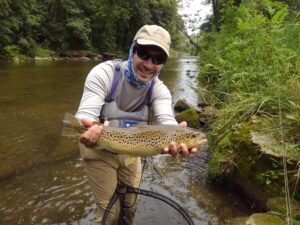 Best PA Summer Fly Fishing Trout Haven Little Lehigh Creek